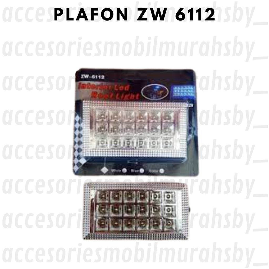 Lampu Plafon Mobil 18 Mata - ZW-6112