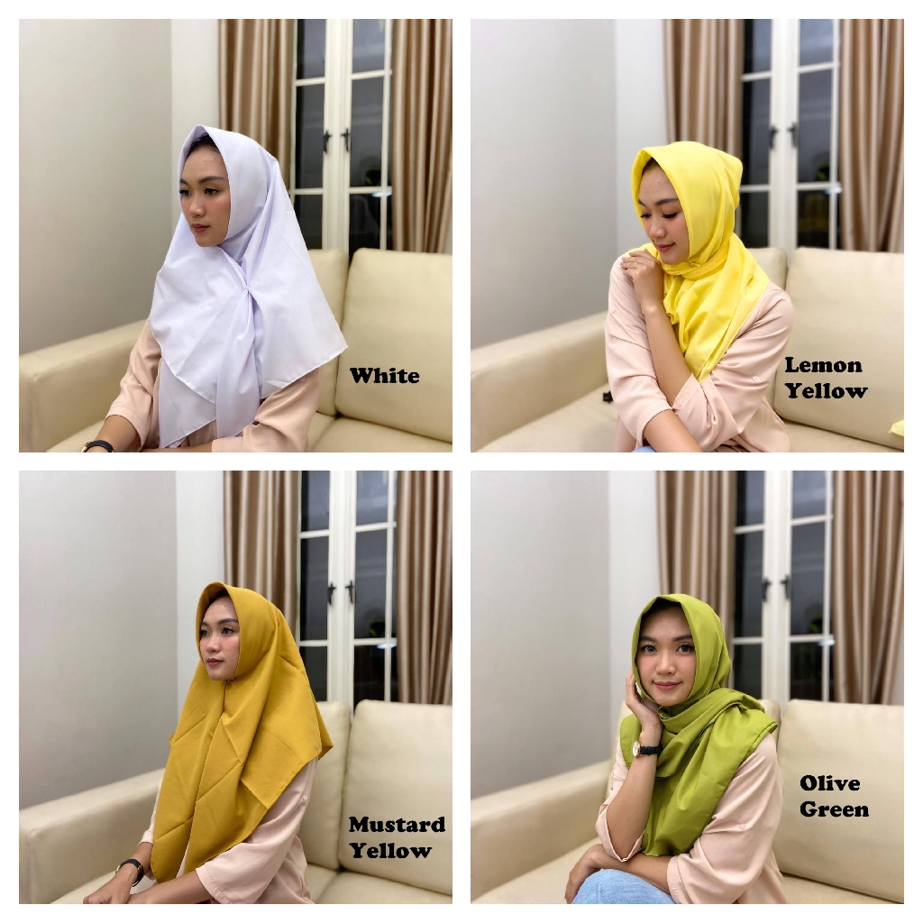 Hijab/ Jilbab Segiempat Murah Berkualitas part 3