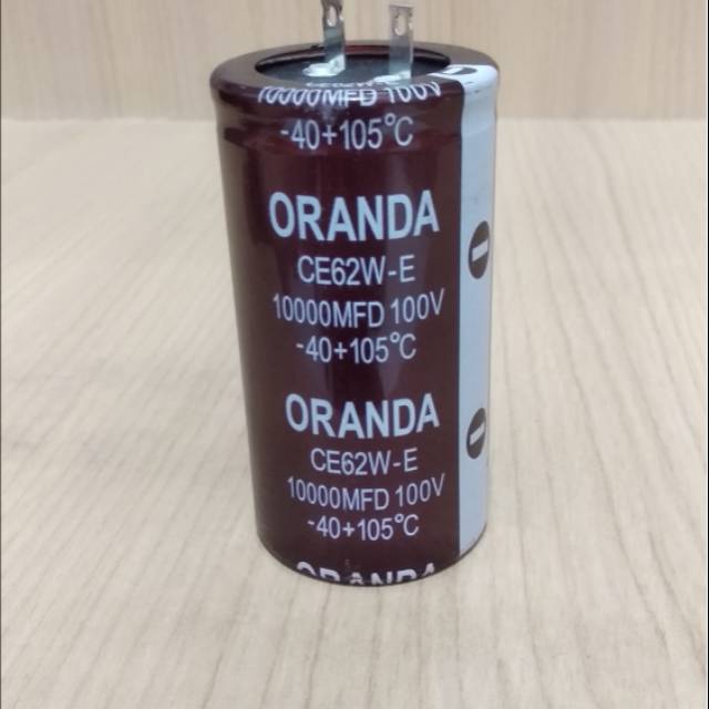 ELCO ORANDA 10000UF-100V / Elco Amphilifier 10000uf 100v