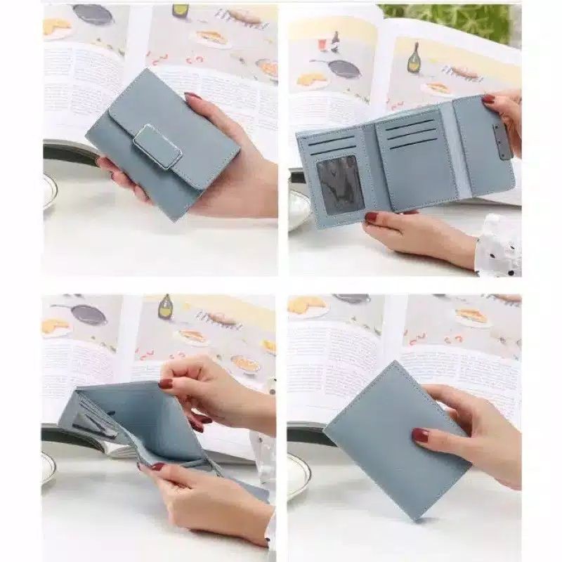 Medan Termurah KD52 Korean style Dompet Fy wanita Dompet cute lipat impor