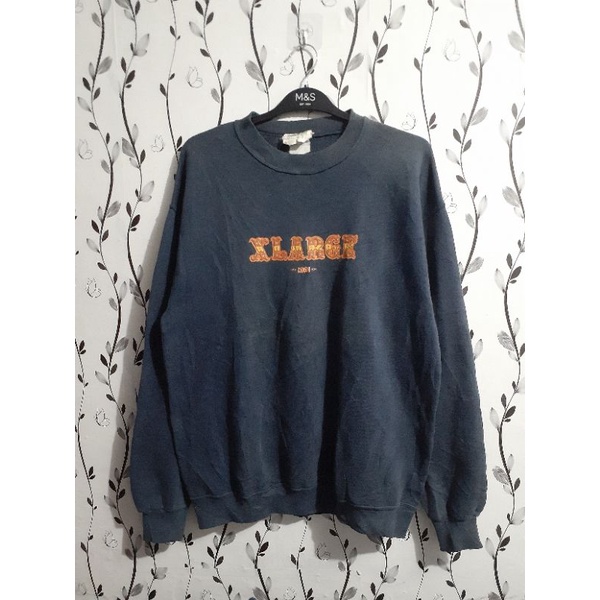CREWNECK SWEATER PRIA X LARGE 1991 Vtg SECOND BRANDED