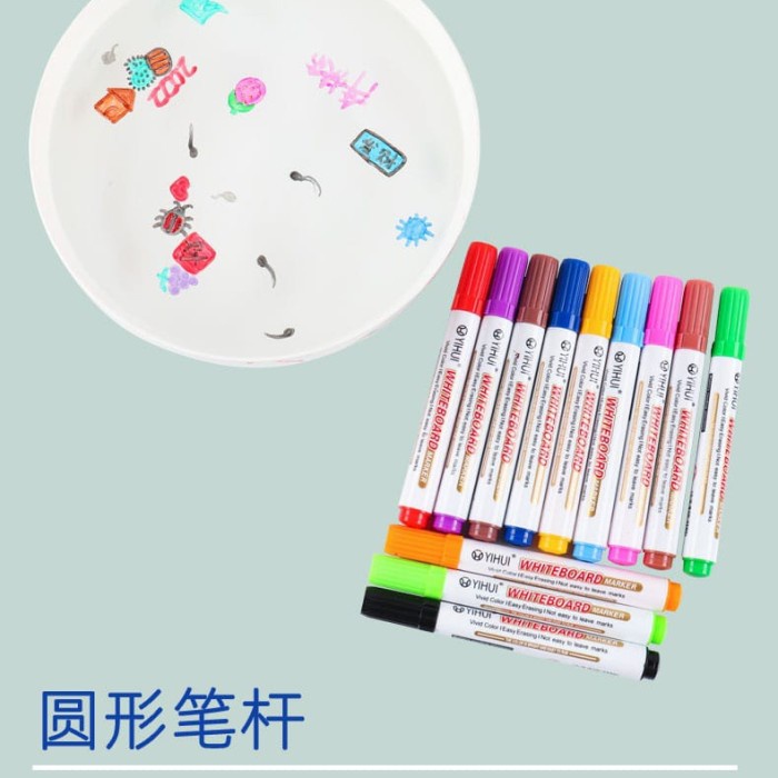 

magic marker drawing spidol ajaib apung whiteboard marker warna