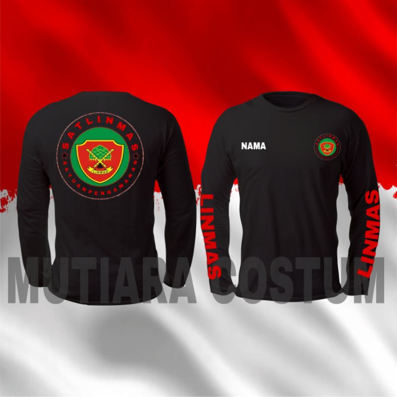 KAOS LINMAS TERBARU/KAOS LINMAS TANGAN PANJANG