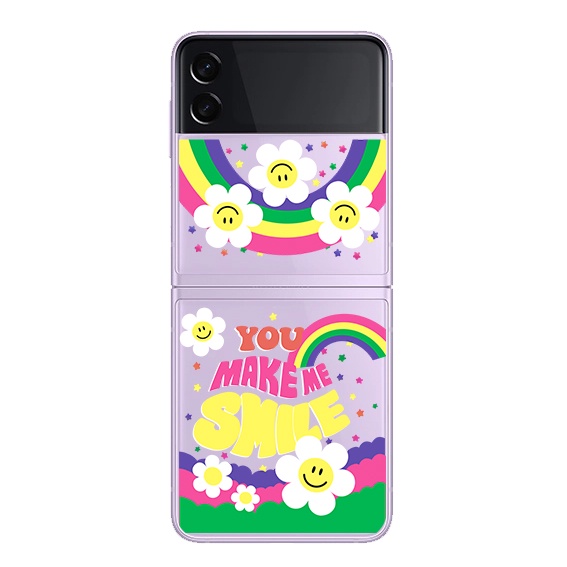 READY Case Z Flip 3 Samsung Z flip3 casing cover slim Hardcase Lucu anti kuning