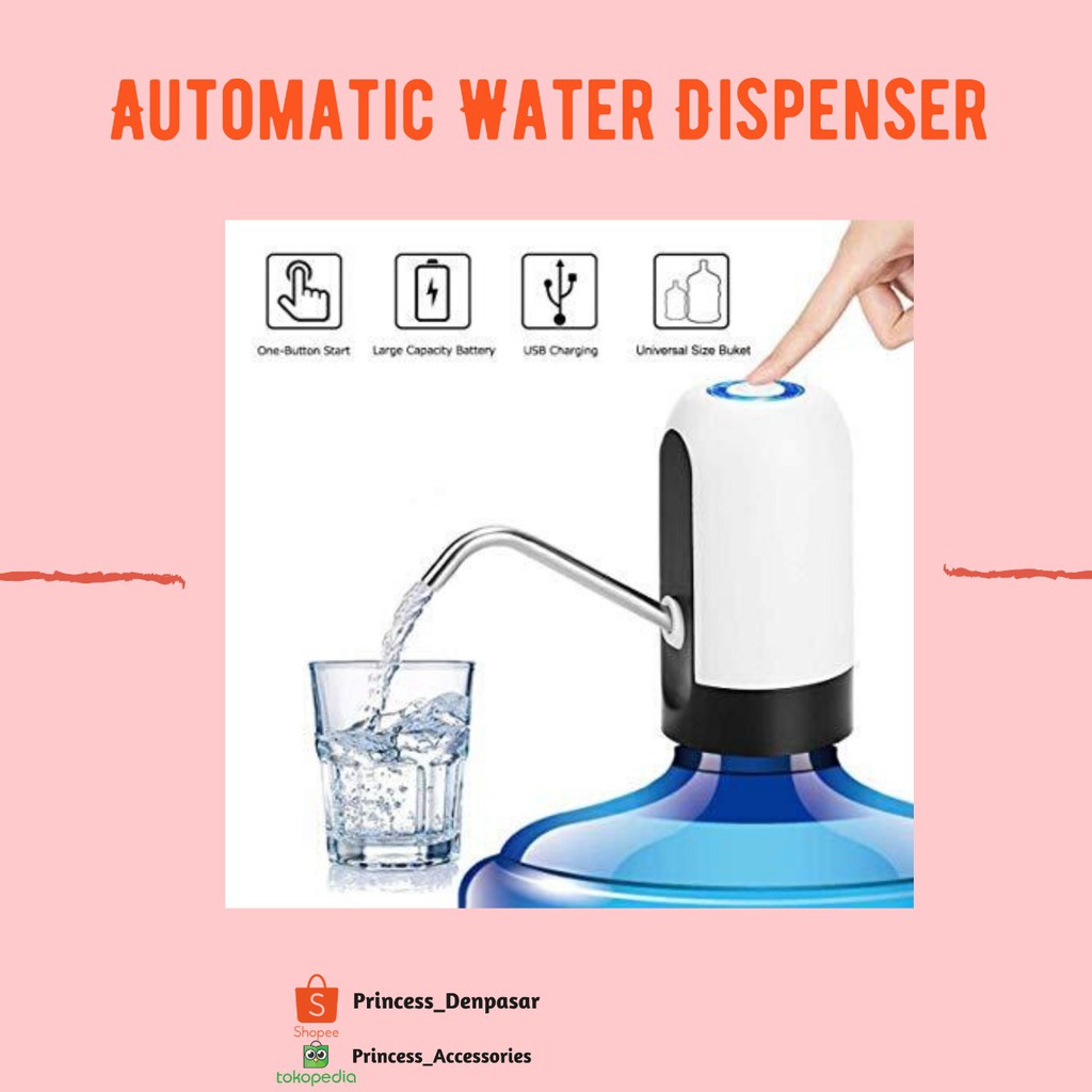 â¥GOATâ¥ Dispens   er Pompa Air galon Elektrik Listrik Portable