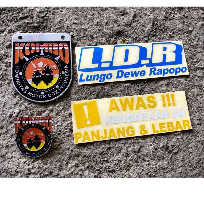 Ready Stock PAKET KOMBO NASIONAL PENENG-PINCOR-LOGO-EMBLEM-SITCKER ✅ Y9S