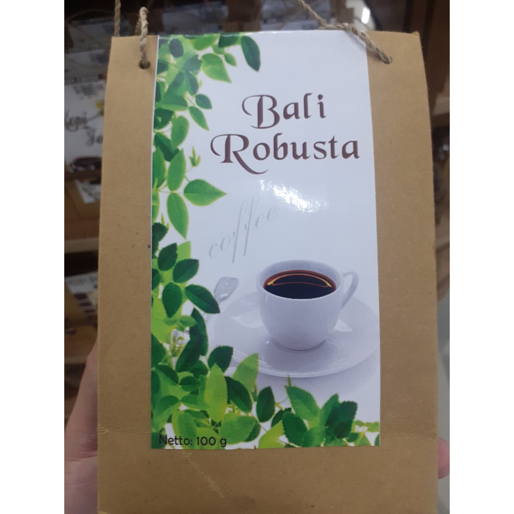 KOPI BALI ROBUSTA 100GR 100% ASLI BALI