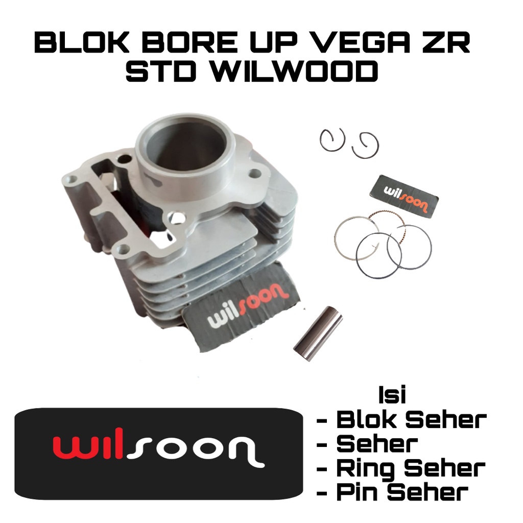 Cylinder Block Assy / Blok Seher Komplit Yamaha Vega ZR Wilwood