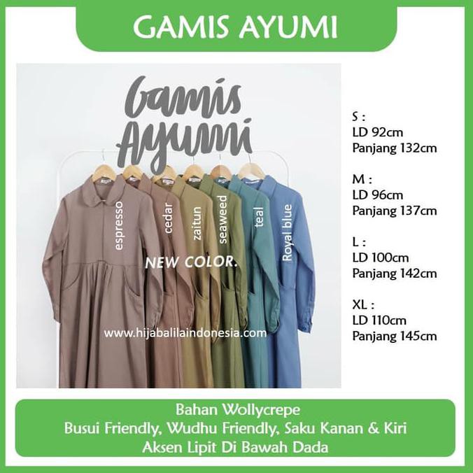 ANEKA TUNIK GAMIS AYUMI HIJAB ALILA CV4