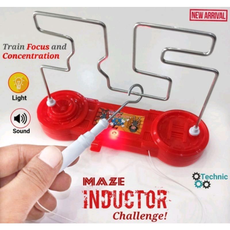 Mainan Anak Edukasi Mr. Bean Electricity Maze Mainan Jalur Listrik / Mainan Murah Edukasi Menguji Ko