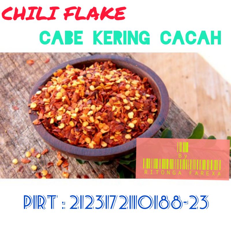 

CHILI FLAKE HALAL / CABE CACAH KASAR