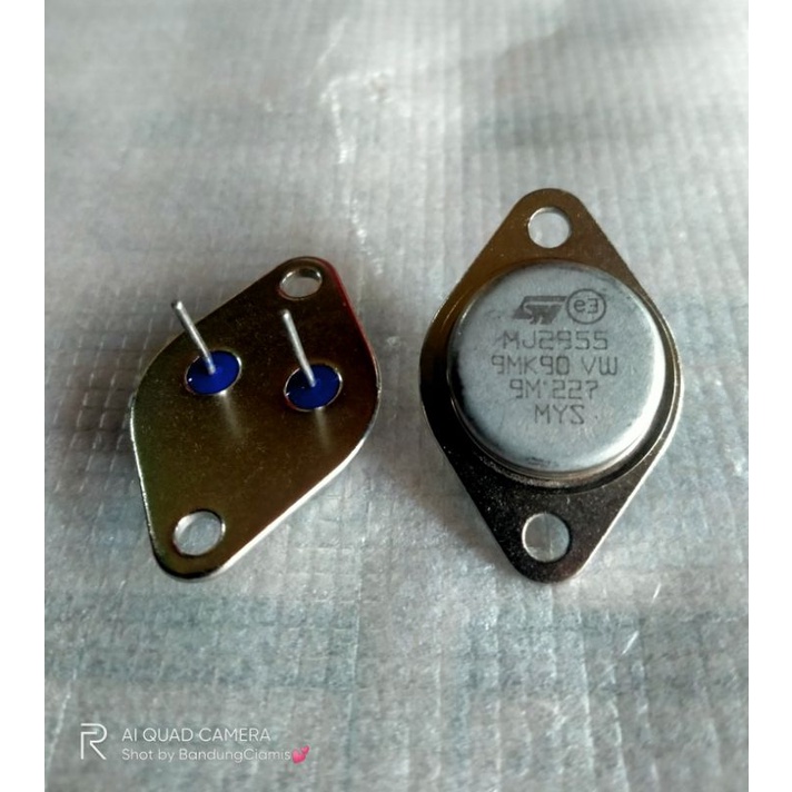 Transistor jengkol MJ2955 ORIGINAL Malaysia
