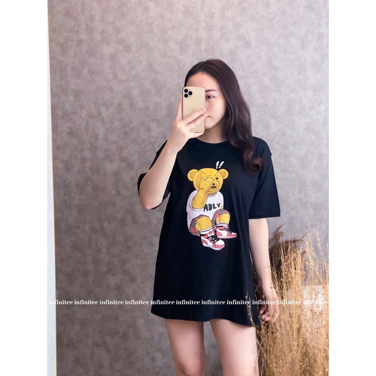 Kaos Oversize Wanita Atasan Wanita Jumbo Bahan Cotton Combed 30s