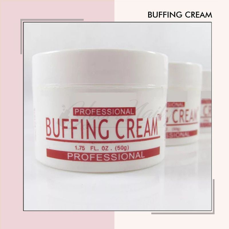 Buffing cream pengilap kuku cream buffer manicure pedicure menipedi nail