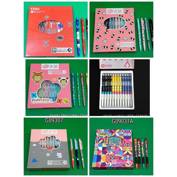

PENSIL MEKANIK TIZO 0.5 MM/24PCS/MURAH
