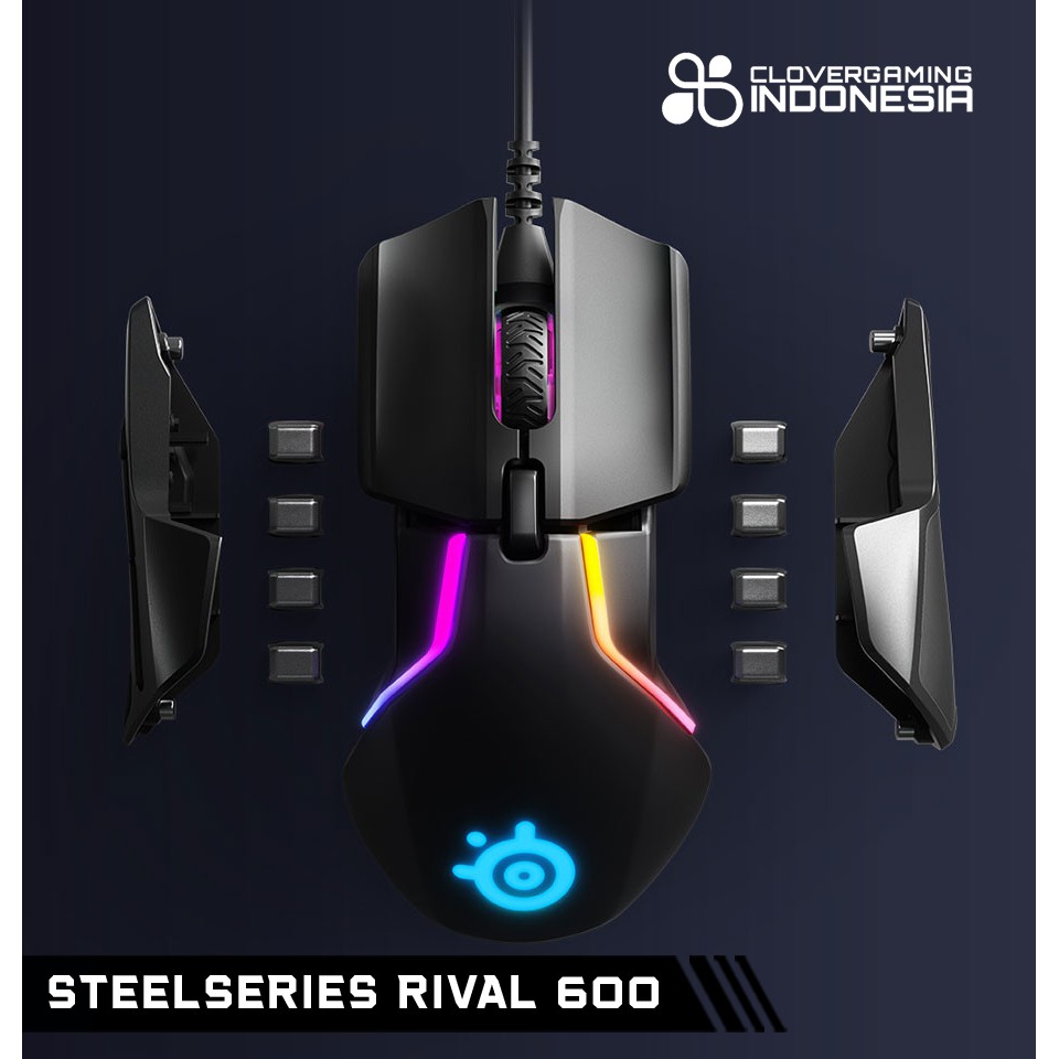 Steelseries Rival 600 Gaming Mouse - Original Garansi Resmi