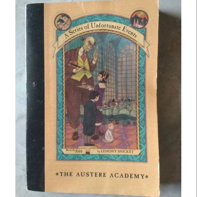 Jual Novel Import A Series of Unfortunate Events #5 The Austere Academy ...