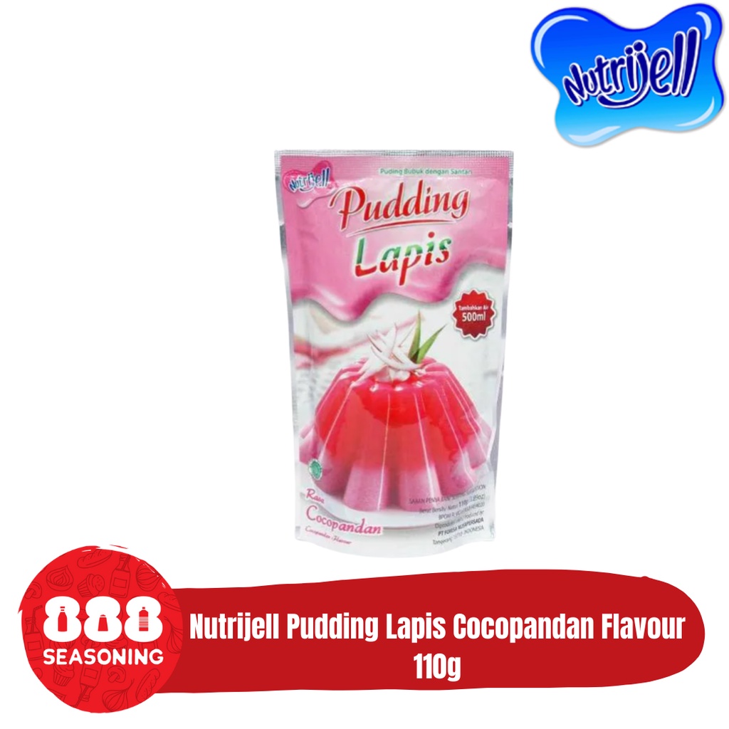 

NUTRIJELL COCOPANDAN PUDDING LAPIS 110g