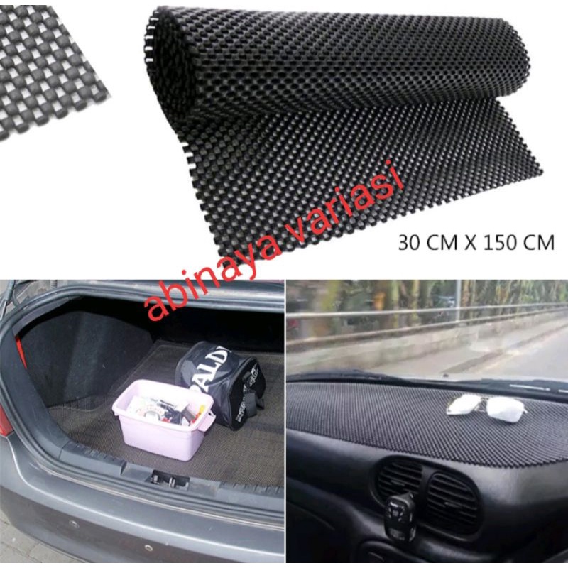 Dashmat Anti Slip Mobil TOYOTA RAIZE Full Besar Dashboard Hitam