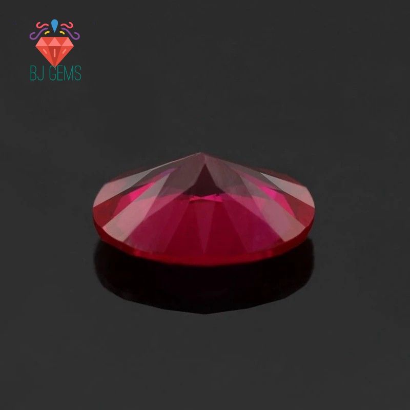 Permata 5 - 16MM Ruby Merah siam Lab Oval Shape