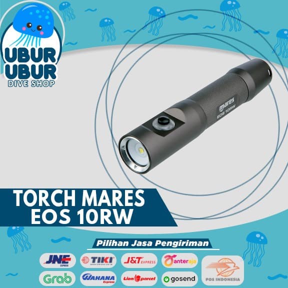 Torch Flashlight Mares EOS 10RW - Senter Selam / Senter SCUBA Diving