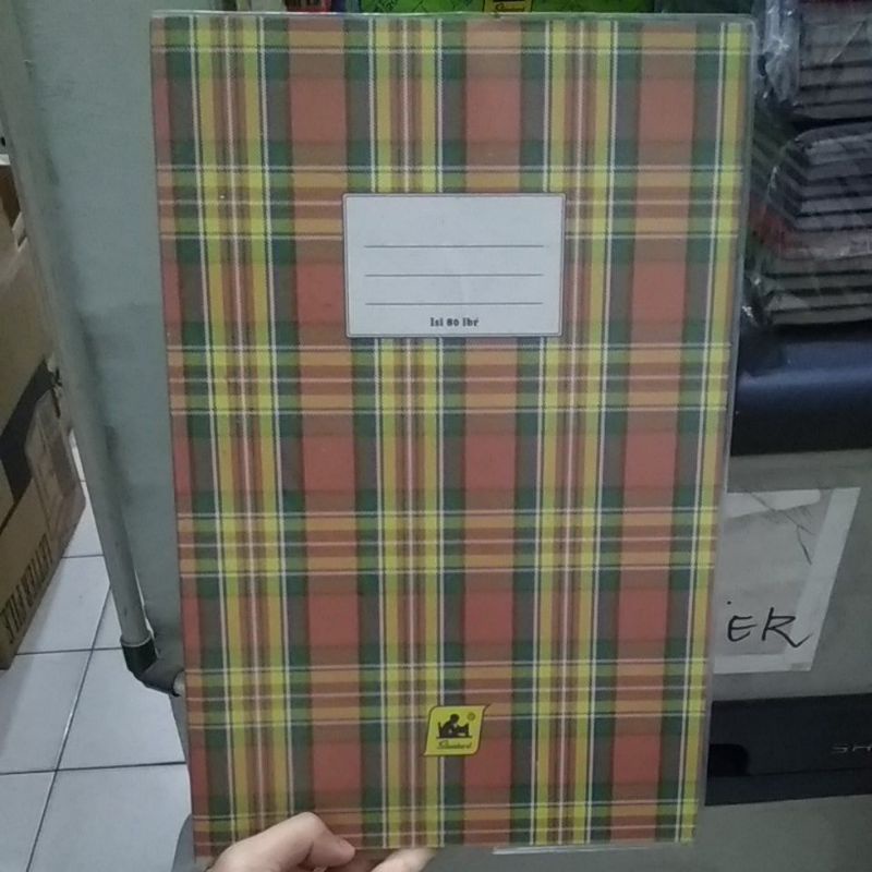 

Buku Folio standard plastik