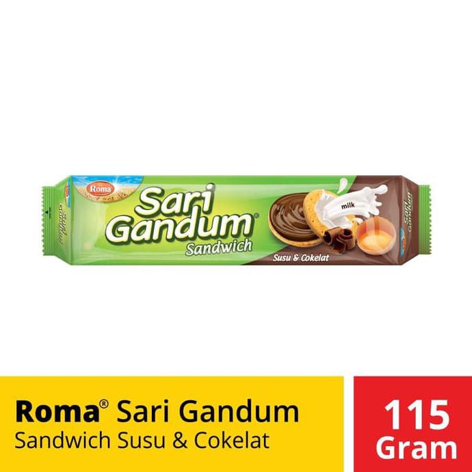 

TERMURAH Roma Sari Gandum Coklat @115 Gr BEST SELLER