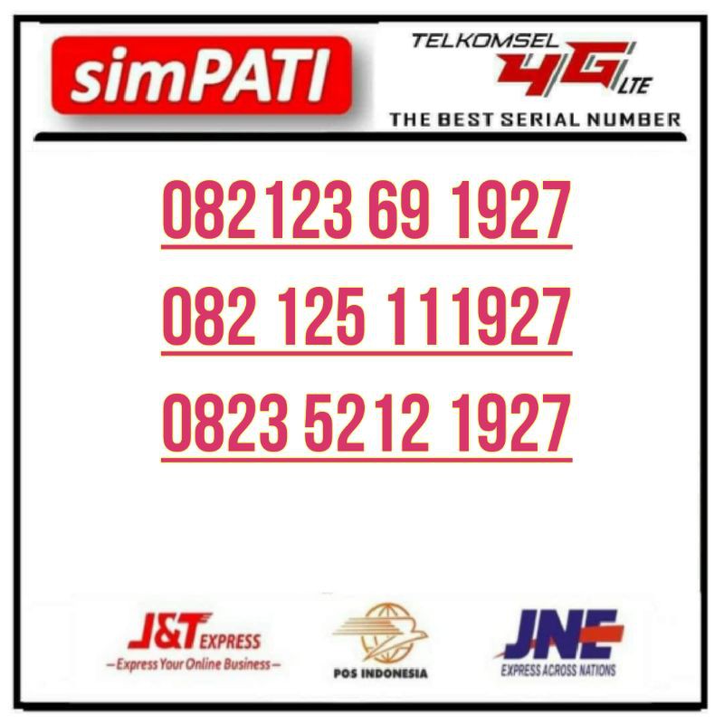 Nomor tahun telkomsel 1927