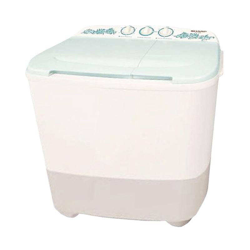 Mesin Cuci Sharp ES-T75MW-BK [7.5 kg]