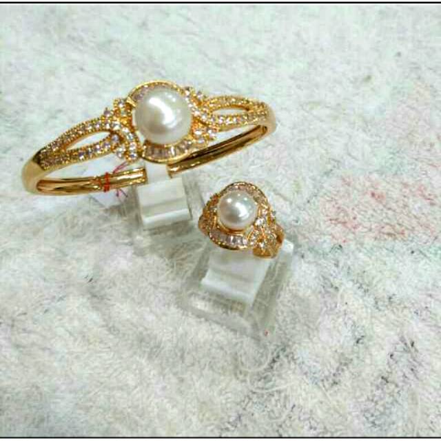 Gelang dan cincin mutiara  lombok  Shopee  Indonesia