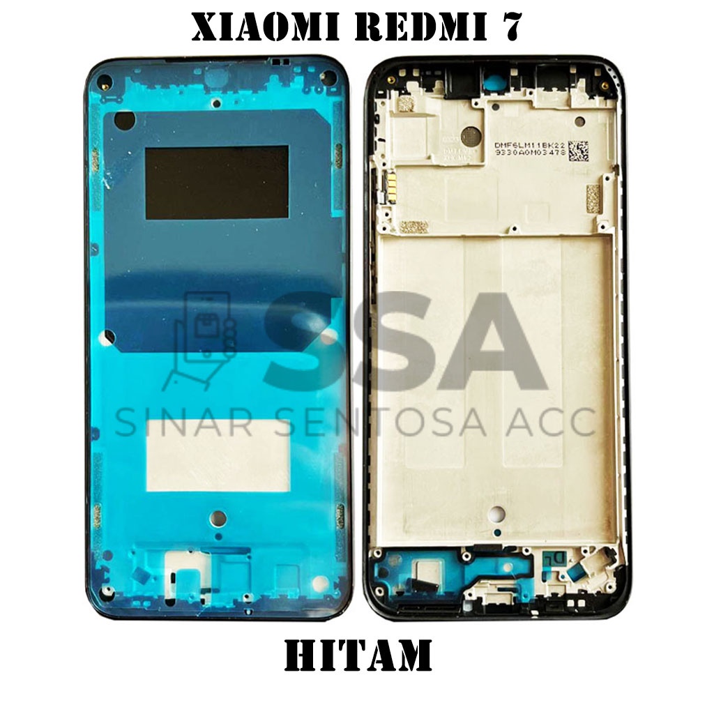 Tulang Tengah Middle Frame LCD Xiaomi Redmi 7 Original 100% Tulang Casing Bezel Bezzel Bazel Handphone HP Ori Original Awet Murah REDMI7