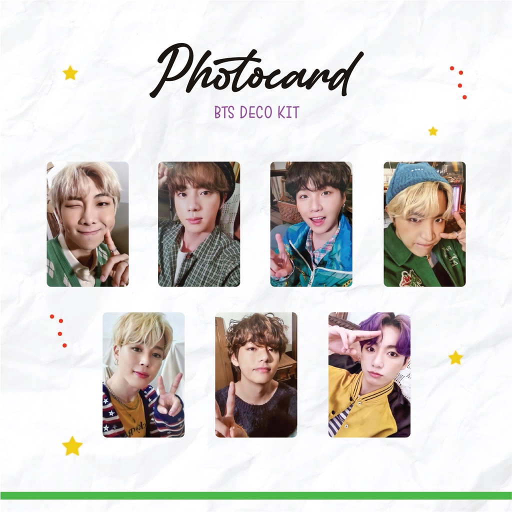[UNOFFICIAL] Photocard BTS DECO KIT