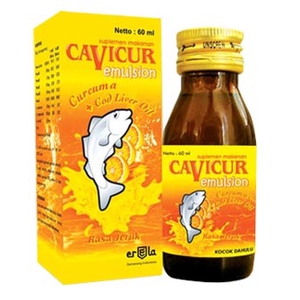 Cavicur Emulsion Sirup 60 ML