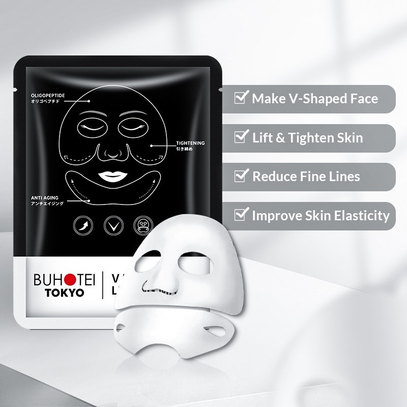 BIOAQUA V Face Lifting Mask Anti Wrinkles Masker Wajah penirus wajah