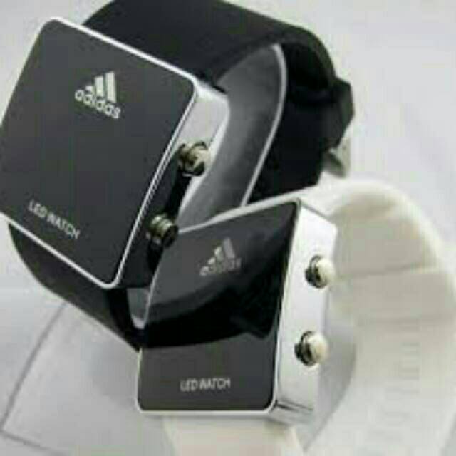 Jam Tangan Adidas rubber Led Colour