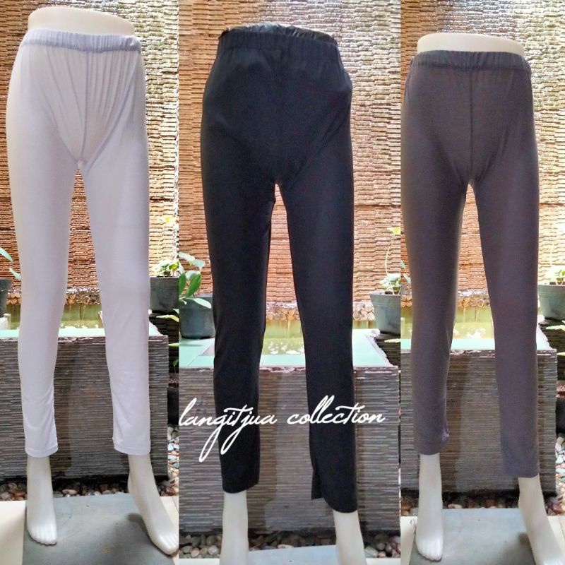 CELANA LEGGING PANJANG BAHAN PREMIUM | CELANA SENAM CELANA BUMIL ANTI BEGAH