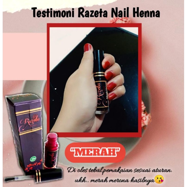 Kutek Naura Razeta Muslimah | Cat Kuku Halal