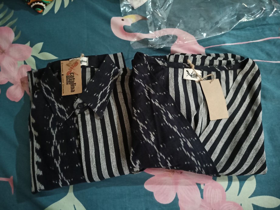 Set Couple Kemeja Tenun X Desty Full Tenun