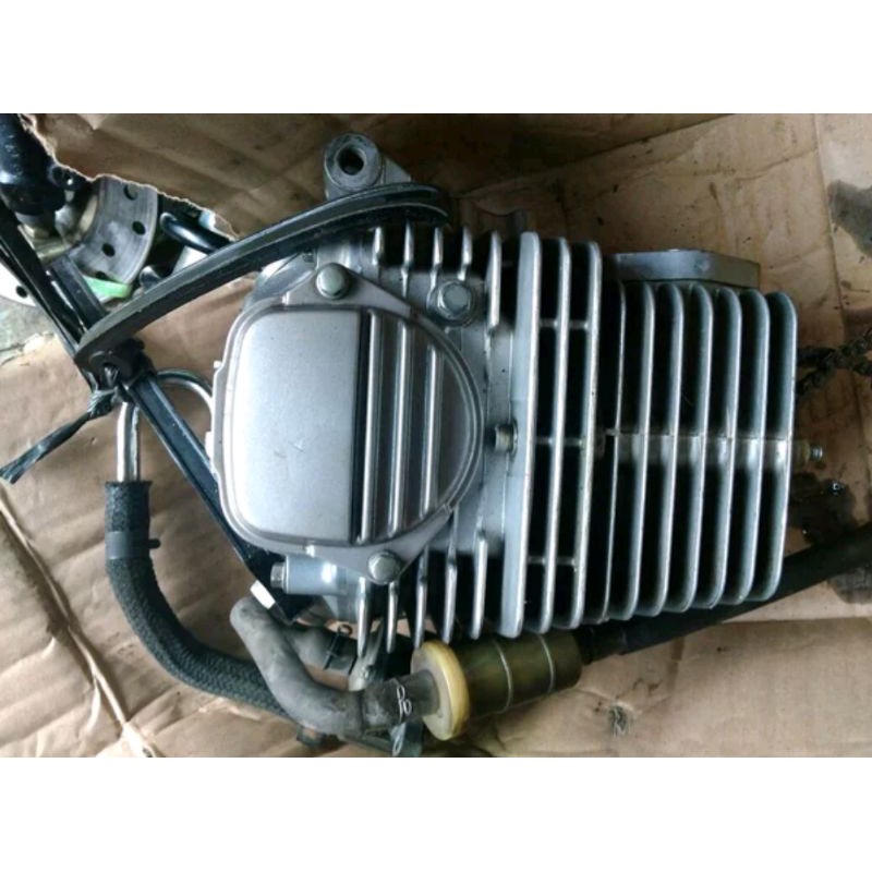 Cylinder Head Block Head Block Kop Megapro Primus Full Set isi Komplit Original Copotan Motor