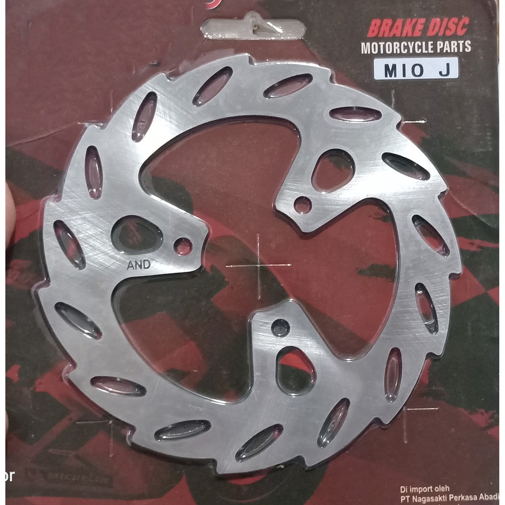 PIRINGAN Depan FINO|MIOZ|MIOM3|MIOJ|FINO|XRIDE NEW 125|SOULGT 125cc|XEON GT 125|MIOZ|MIOS|gear 125cc|CAKRAM DEPAN BAUT LUBANG 3 DLL