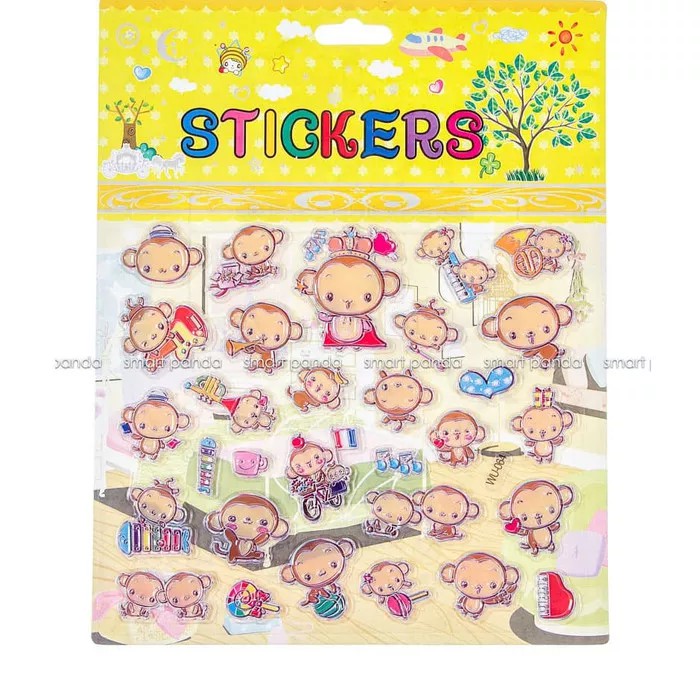 

Sticker Anak Timbul Monkey WU064
