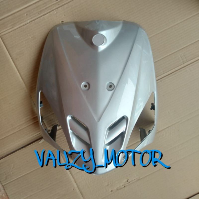 Cover tameng dasi depan mio sporty silver