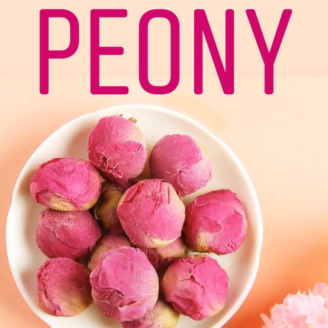 

Peony flower tea