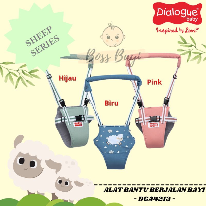 Dialogue Baby Alat bantu belajar jalan bayi/moonwalk baby/prewalker bayi/alat bantu titah