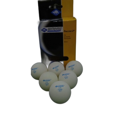 Bola Pingpong/Bola Tenis Meja Donic Putih isi 6