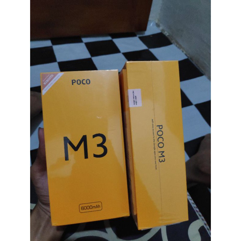 HP POCO M3 BARU 6gb