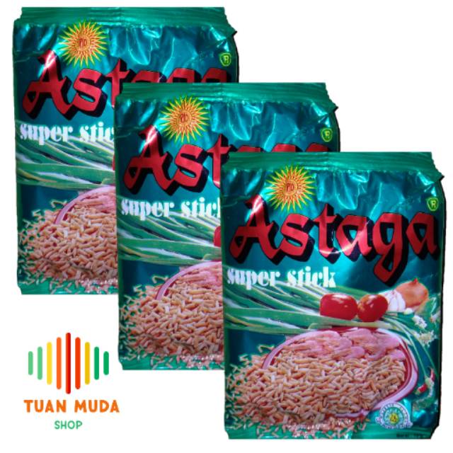 Jual Astaga Super Stick 10 Pcs 1 Renceng Jajanan Jadul Murah