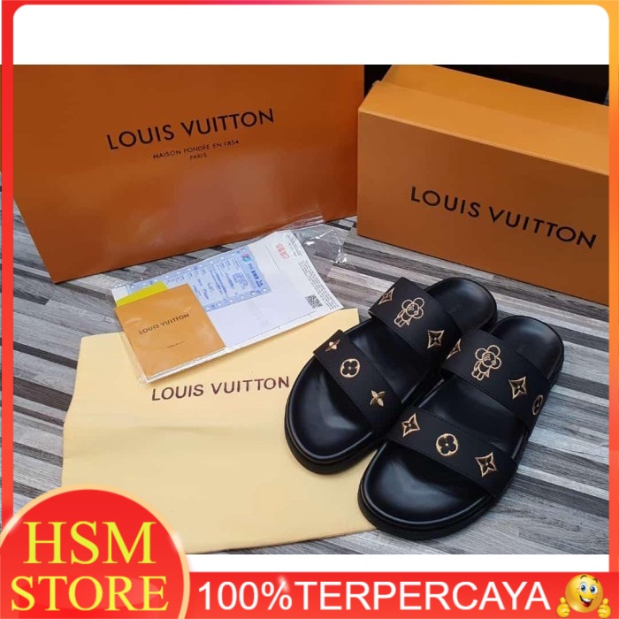 SANDAL SLIP ON PRIA LOUIS VUITTON MIRROR ORIGINAL SP-053