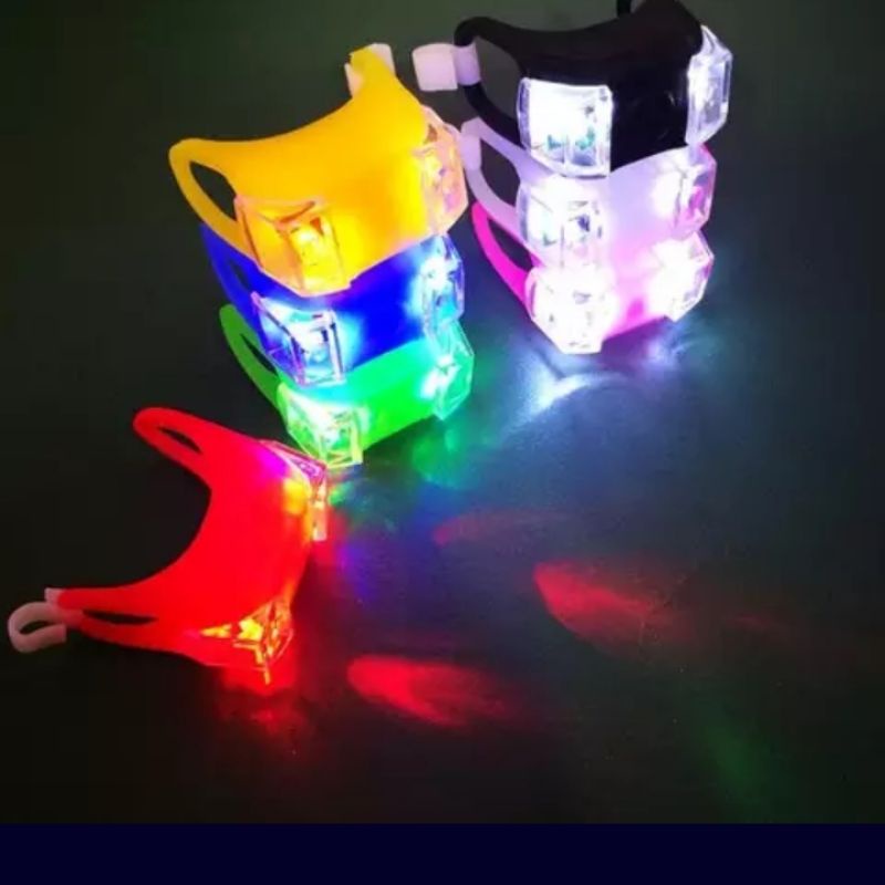 Lampu strobo Led depan belakang sepeda