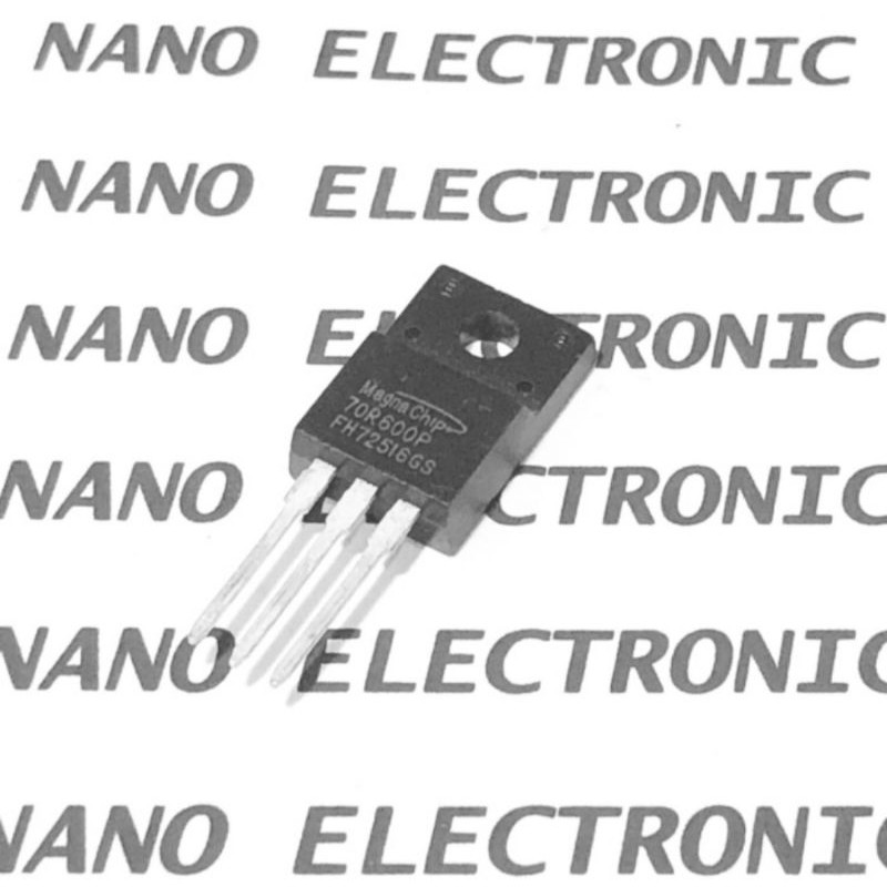 Transistor MOSFET N-Channel 70R600P MMF70R600P 70R600 TO-220F
